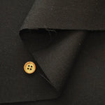 Formal Black Stretch Fabric - Plain - nomura tailor