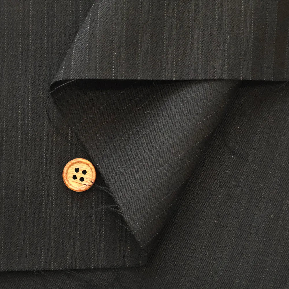 Wool Striped Fabric - nomura tailor
