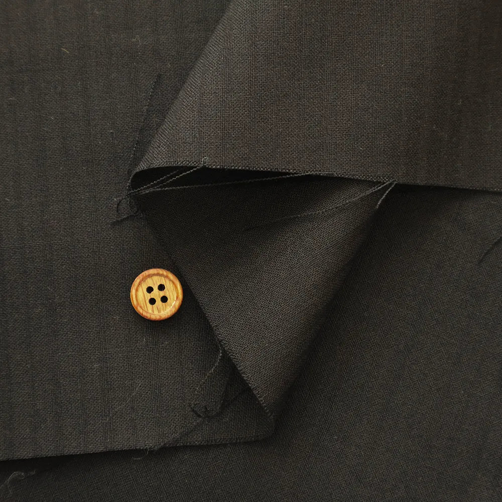 Wool Shadow Stripe Fabric - nomura tailor