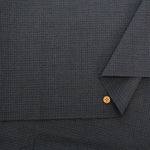 Wool Mini Check Fabric - nomura tailor