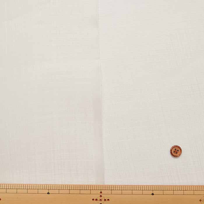 Silk slub organdy fabric Solid - nomura tailor