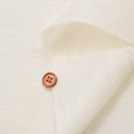 Cotton silk herringbone fabric Solid - nomura tailor