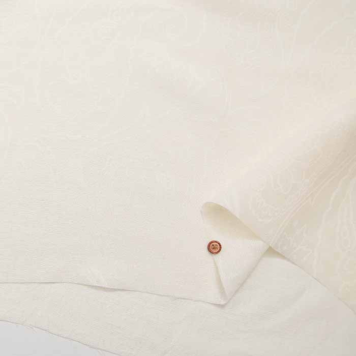 Silk Linen Jacquard fabric - nomura tailor