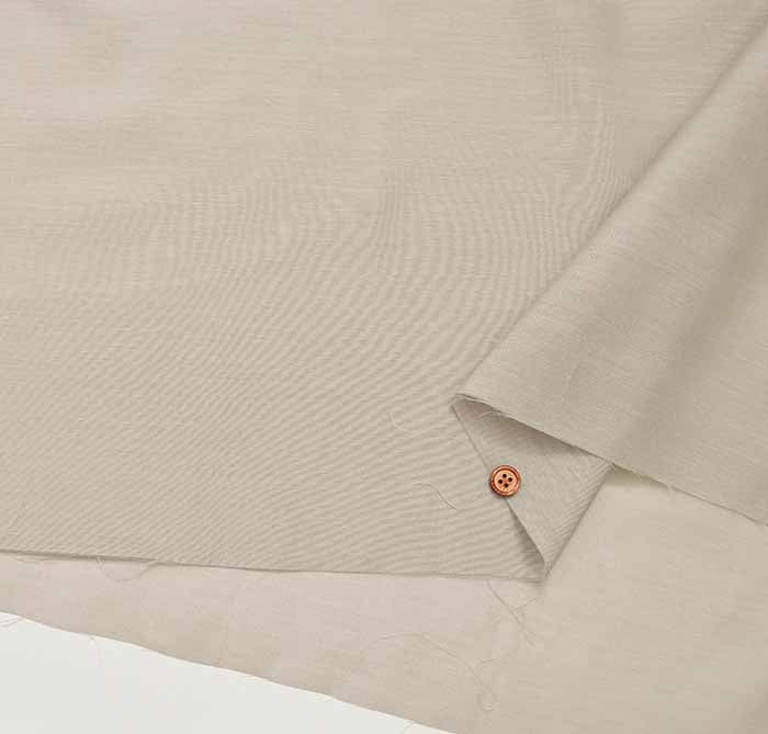 Cotton silk fabric Solid colour - nomura tailor