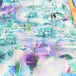 Polyester Inkjet Printed Fabric - Cityscape - nomura tailor