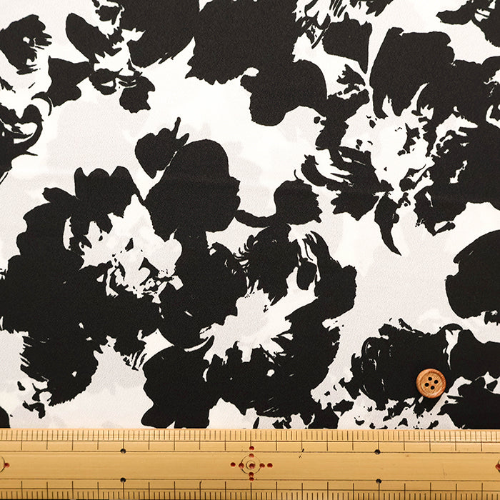 Polyester Antique Crepe de Chine Printed Fabric - nomura tailor