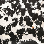 Polyester Antique Crepe de Chine Printed Fabric - nomura tailor
