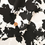 Polyester Antique Crepe de Chine Printed Fabric - nomura tailor