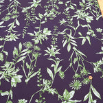 Polyester Smooth Kint Printed Fabric - Art Flower - nomura tailor