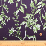 Polyester Smooth Kint Printed Fabric - Art Flower - nomura tailor