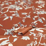 Polyester Smooth Kint Printed Fabric - Art Flower - nomura tailor