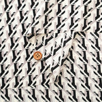 Polyester Crepe de Chine Printed Fabric - Geometric Patterns - nomura tailor
