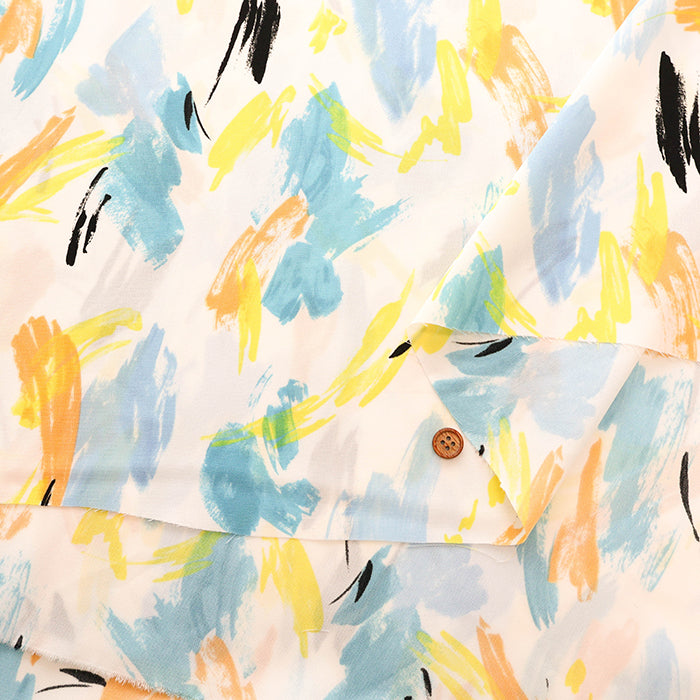Double-width Polyester Print Fabric - nomura tailor