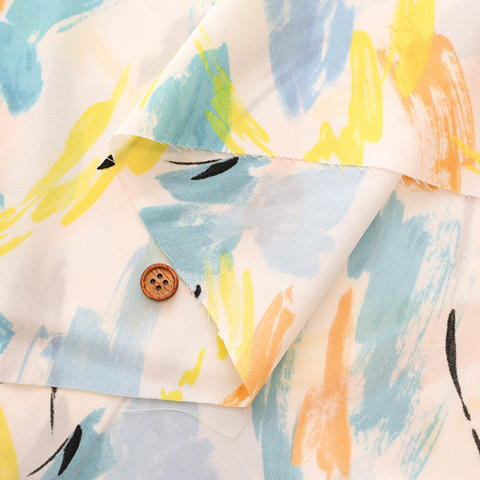Double-width Polyester Print Fabric - nomura tailor