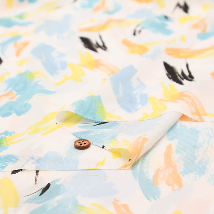 Double-width Polyester Print Fabric - nomura tailor