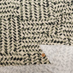 Lyocell Knit Print Fabric - Leaf - nomura tailor