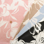 Lyocell Kint Printed Fabric - Flower - nomura tailor