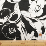 Lyocell Kint Printed Fabric - Flower - nomura tailor