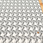 Lyocell Knit Print Fabric - Monogram - nomura tailor