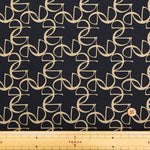 Lyocell Knit Print Fabric - Monogram - nomura tailor