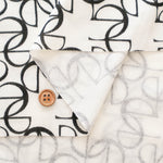 Lyocell Knit Print Fabric - Monogram - nomura tailor