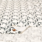 Lyocell Knit Print Fabric - Monogram - nomura tailor