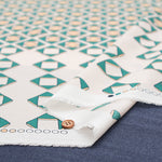 <Patterned Cut>Polyester Print Fabric Panel Pattern (1 Pattern: Approx.110cm×Approx.75cm) - nomura tailor