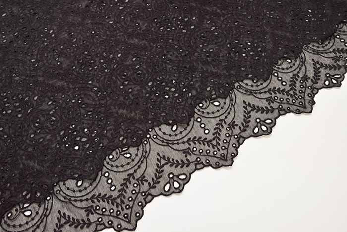 Embroidery fabric Ethnic lace - nomura tailor