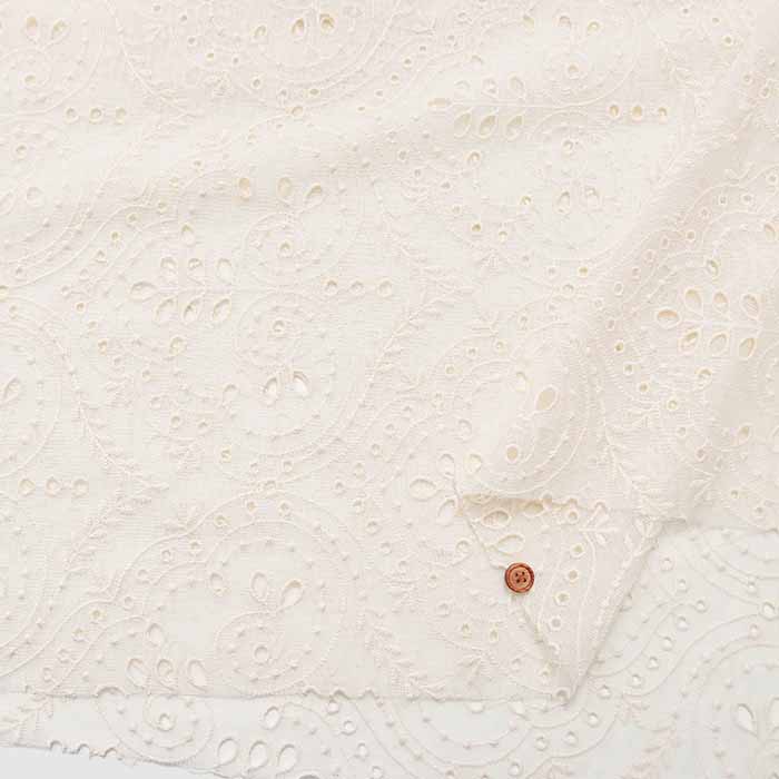 Embroidery fabric Ethnic lace - nomura tailor