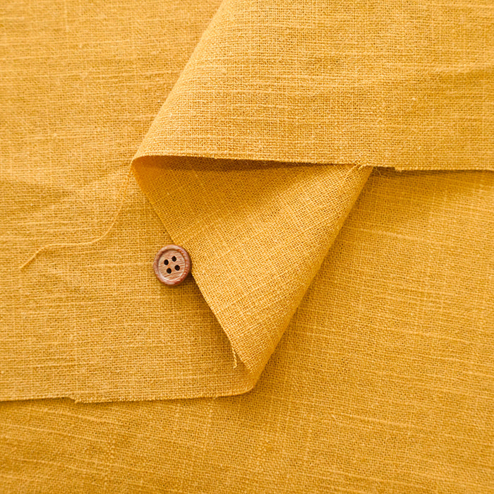 Linen Canvas Fabric - Plain - nomura tailor