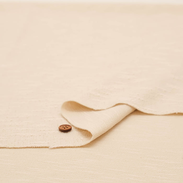 Stretch Slub Fancy Tweed Fabric - nomura tailor