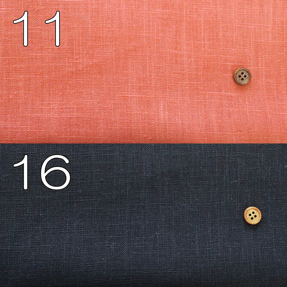 Made in Korea Linen Canvas Fabric - Plain - nomura tailor