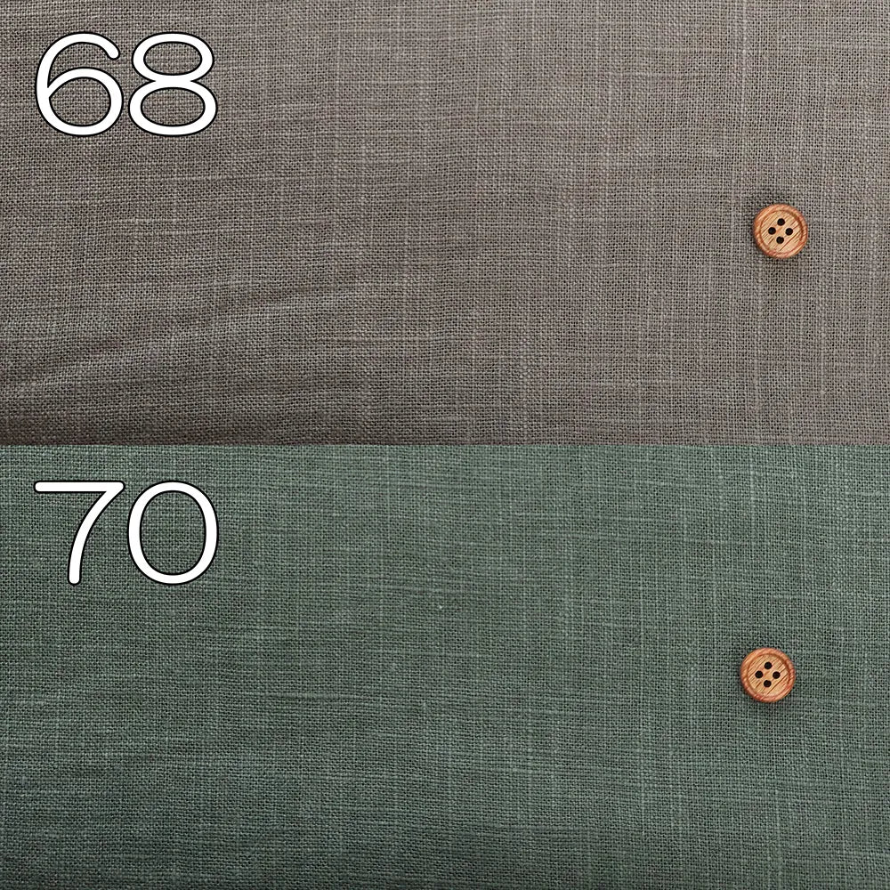 Made in Korea Linen Canvas Fabric - Plain - nomura tailor