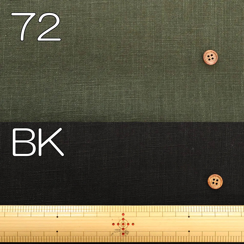 Made in Korea Linen Canvas Fabric - Plain - nomura tailor