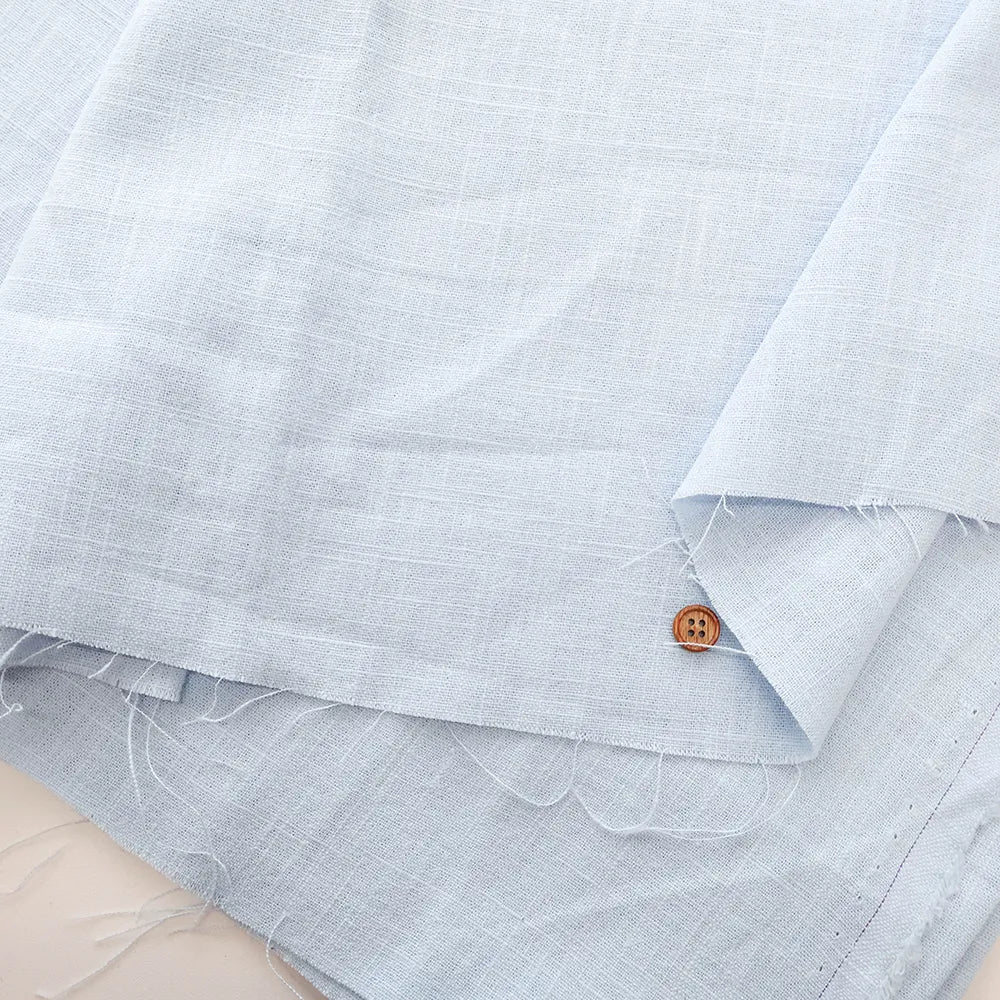 Made in Korea Linen Canvas Fabric - Plain - nomura tailor
