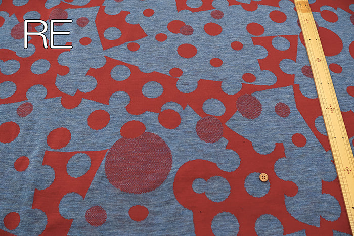 Jacquard Knit Fabric - Puzzle - nomura tailor