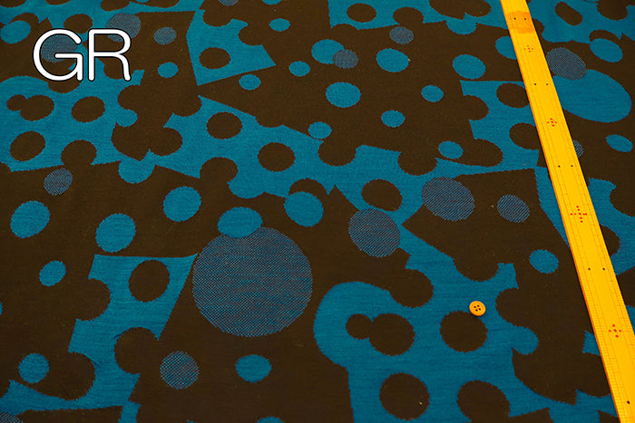 Jacquard Knit Fabric - Puzzle - nomura tailor