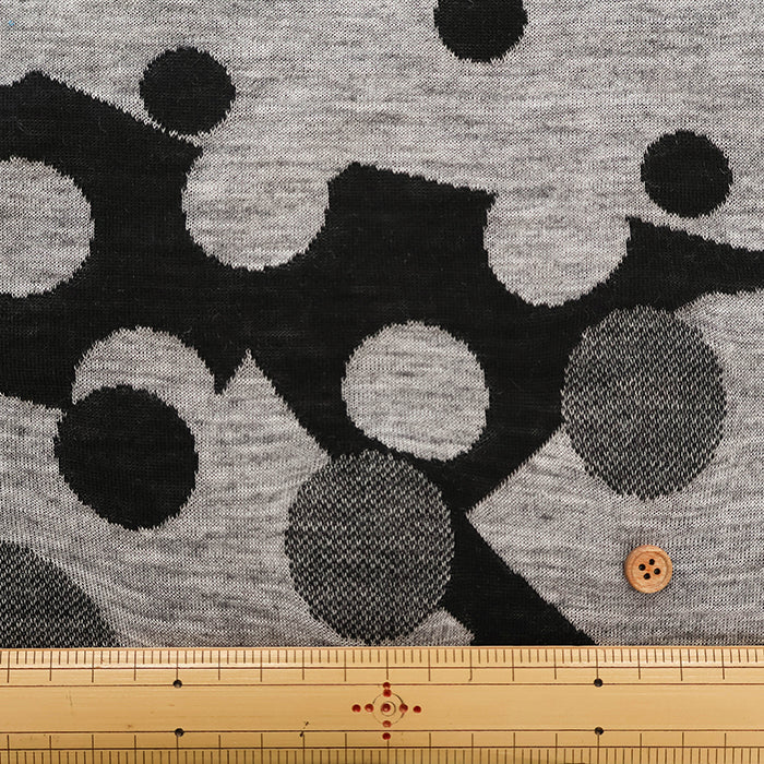 Jacquard Knit Fabric - Puzzle - nomura tailor