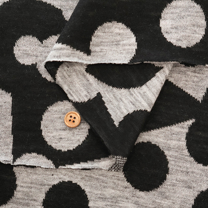 Jacquard Knit Fabric - Puzzle - nomura tailor