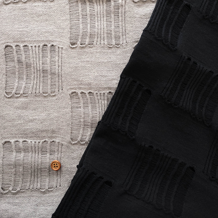 Cotton Jacquard Knit Fabric Wind - nomura tailor