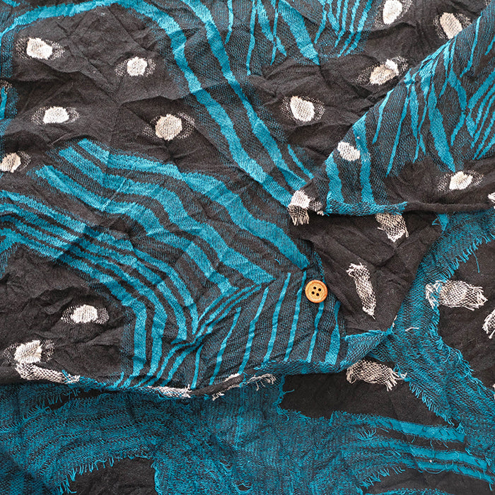 T/C Jacquard Knit Fabric Labyrinth - nomura tailor