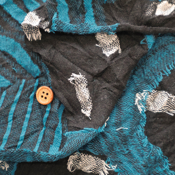 T/C Jacquard Knit Fabric Labyrinth - nomura tailor