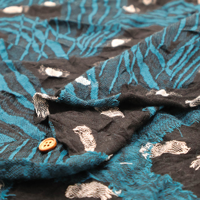 T/C Jacquard Knit Fabric Labyrinth - nomura tailor