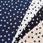 Polyester Desyne Printed Fabric Polka Dots - nomura tailor