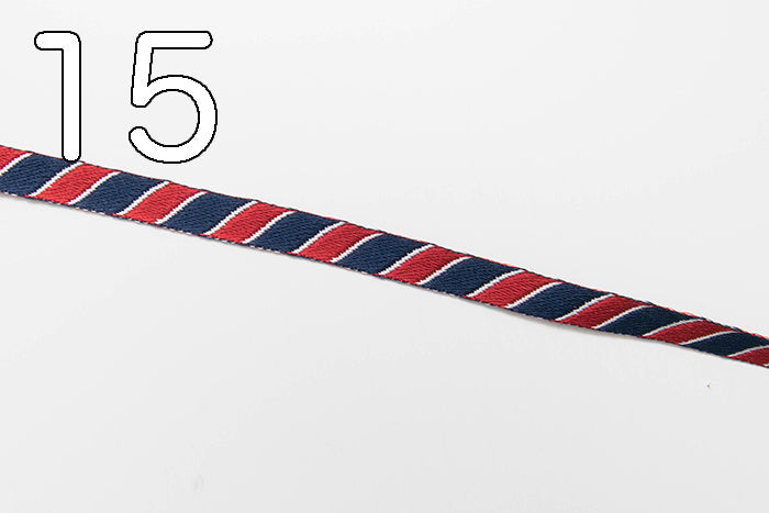 Regimental stripe tape 1cm width - nomura tailor