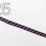 Regimental stripe tape 1cm width - nomura tailor