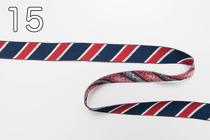 Regimental stripe tape 2cm width - nomura tailor