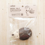Wool Felt Pincushion - Hedgehog - nomura tailor