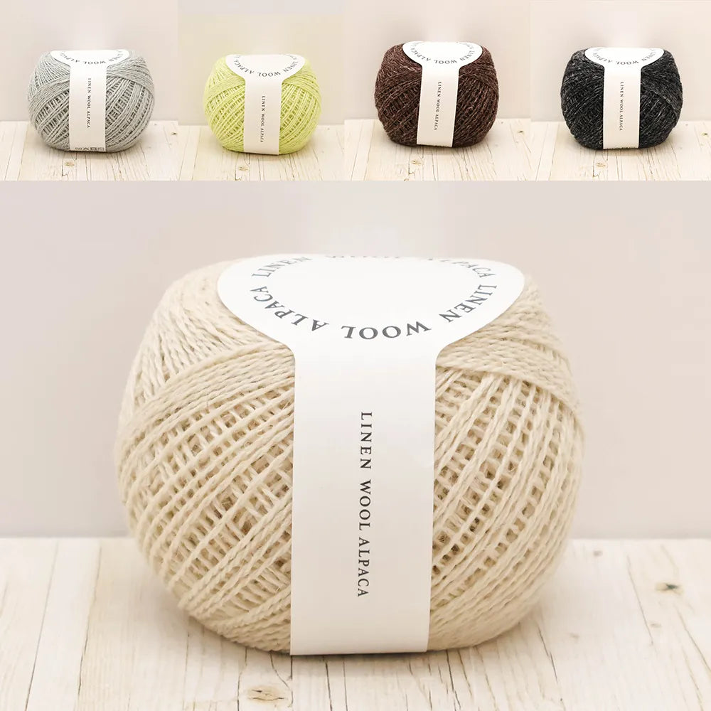 Yarn DARUMA Linen Wool Alpaca - nomura tailor