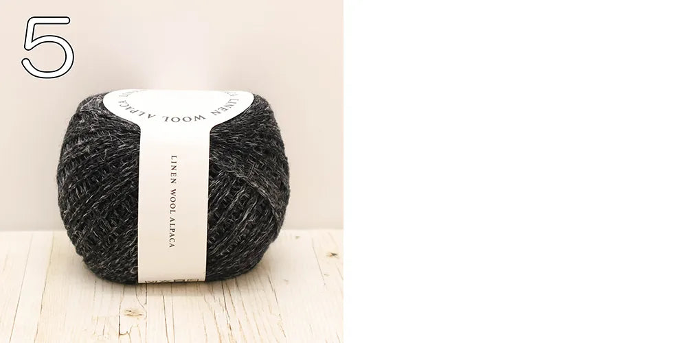Yarn DARUMA Linen Wool Alpaca - nomura tailor